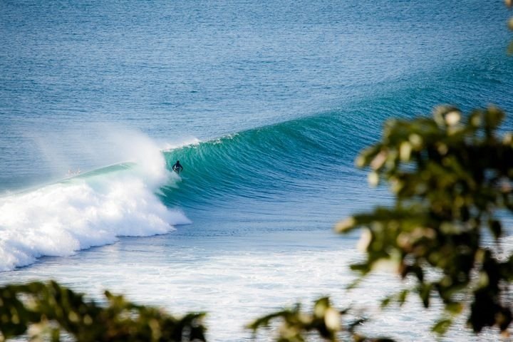 Surfing Padang-Padang on the Bukit