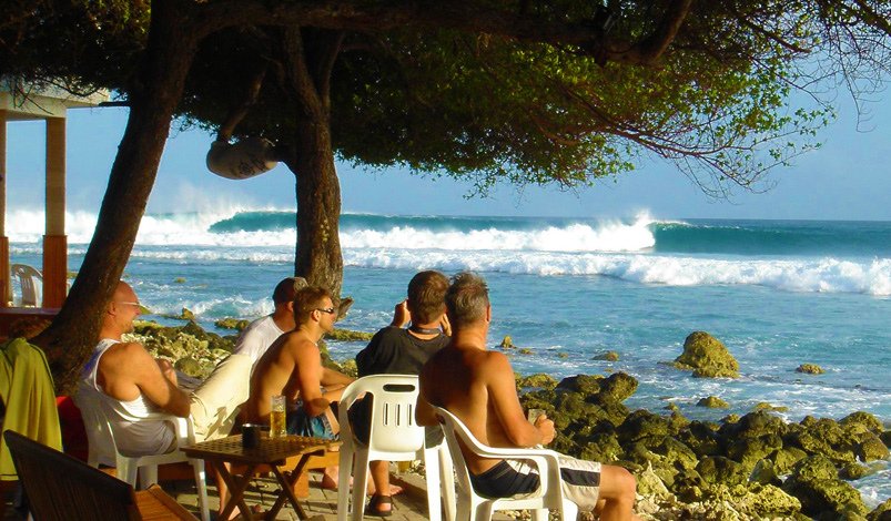 The viewing deck to famous Pasta Point