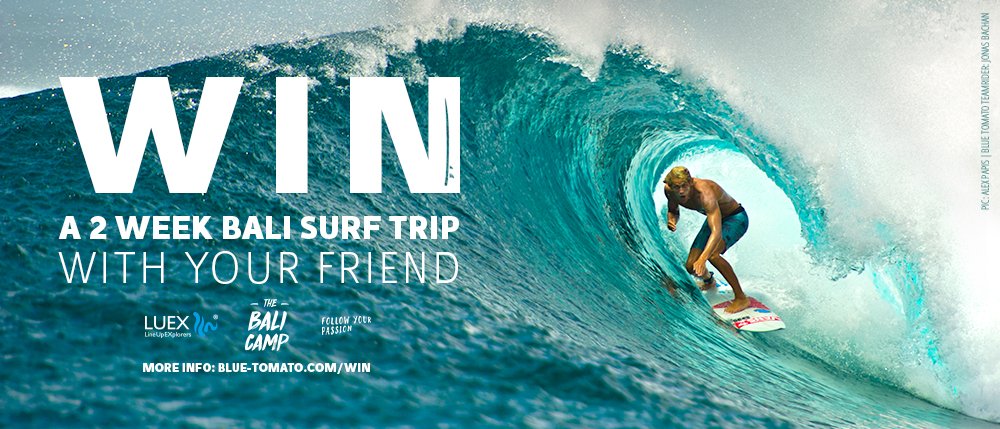 Win a bali surf trip