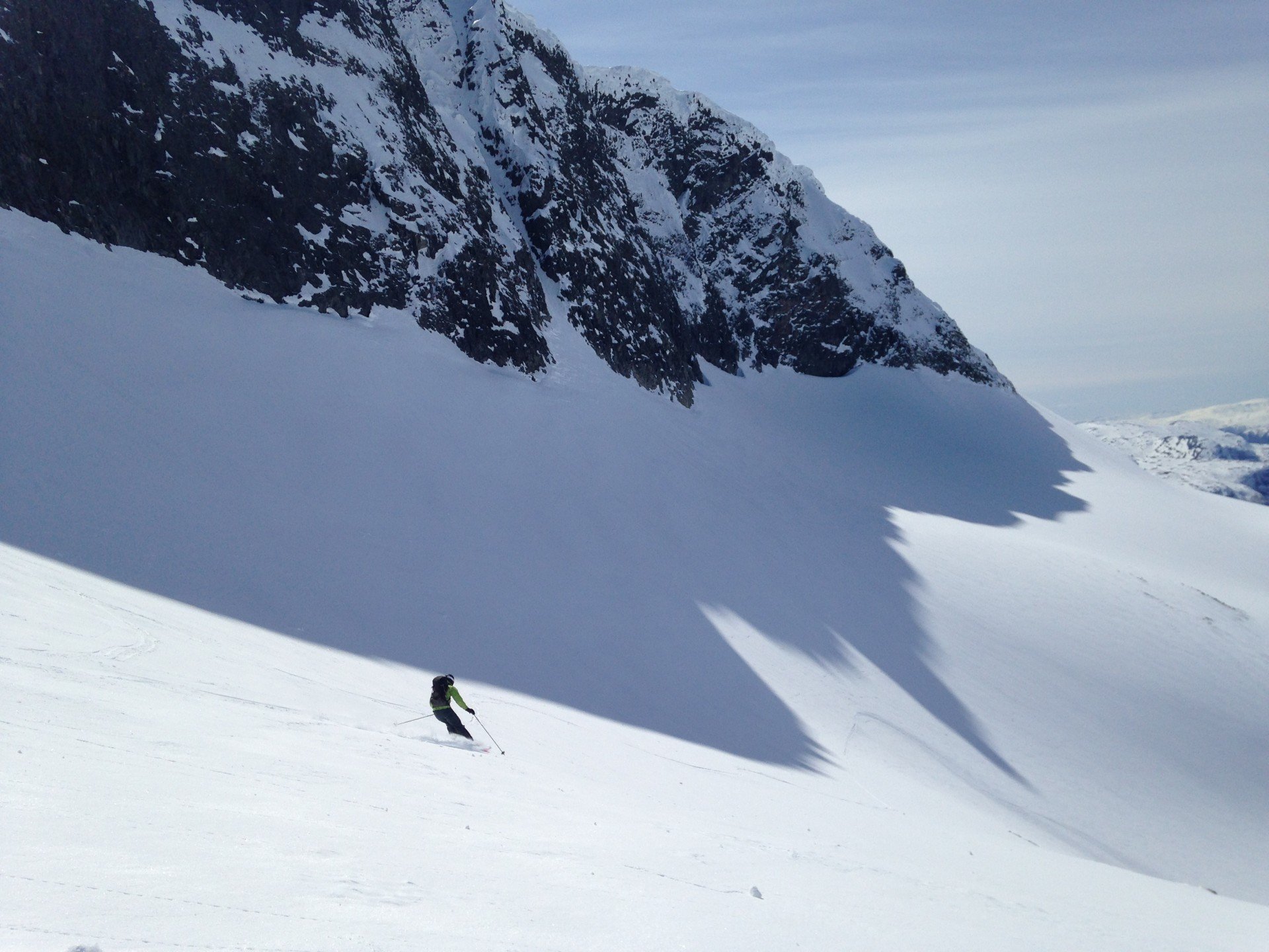 Jotunheimen skiing area in Norway